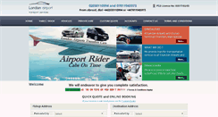 Desktop Screenshot of airport-rider.co.uk